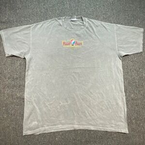 Authentic Pigment Final Four T Shirt 2X Mens Gray ABA 2008 San Antonio‎ Graphic